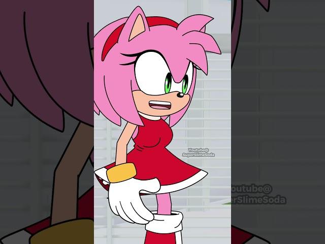 Sonic Meets New Amy Rose Before Being Finished