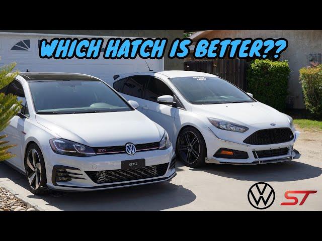 GTI or Focus ST| Which is the comfiest hatchback| Sounds Clips!