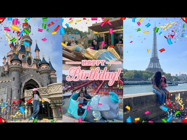 RE-UPLOAD: HAPPY 7th BIRTHDAY GAYANÉEDisneyland Paris01/09/2024