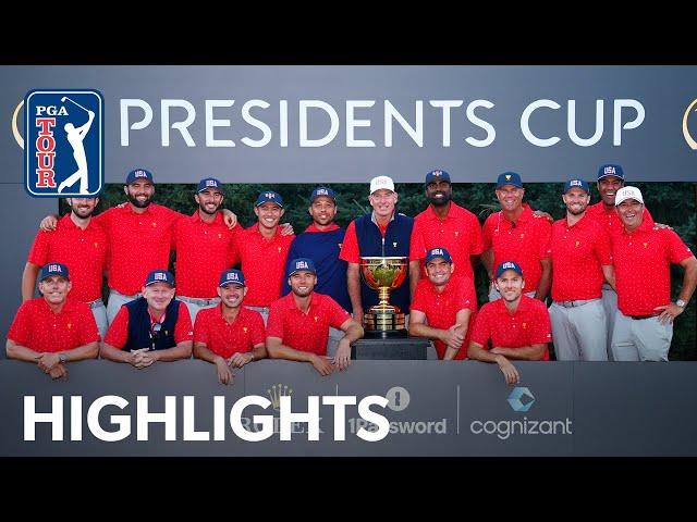 Day 4 | Singles highlights from Presidents Cup | 2024