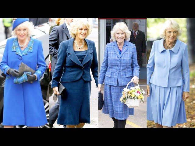 Top Trending Royal Fashion Dress Designs Queen Camilla New Clothing Beautiful History Photo Album