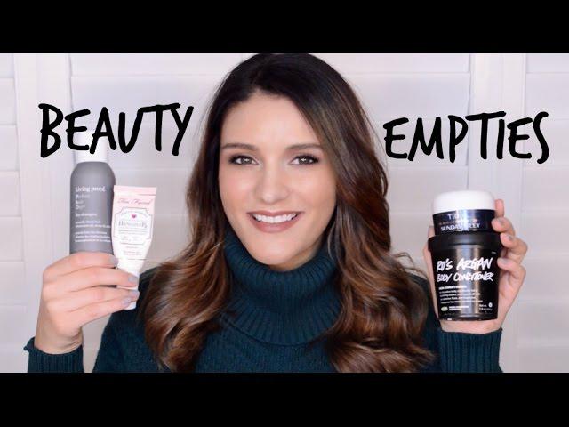 EMPTIES | SKINCARE & MAKEUP I'VE USED UP | Daniela June