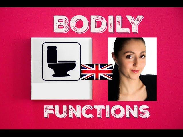 Learn ENGLISH: Bodily Functions - TRUMP / BURP / BLUSH & many more