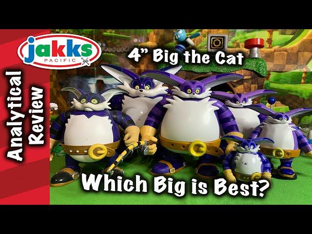 Which Big is Best? Jakks 4" Big the Cat Review