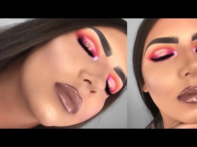 Tropical Sunset Halo Eye Makeup Tutorial | Tempest Taylor