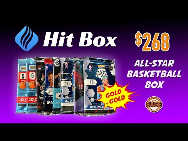 Hit Box All-Star Basketball Subscription Box  Goooold!