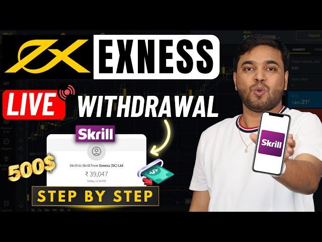 Exness 500$ Live Withdrawal | How To Withdraw From Exness To Skrill | Exness To Skrill Payment Proof