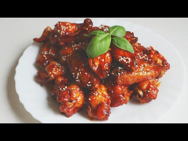 Sriracha Chicken with Honey - English Subtitles