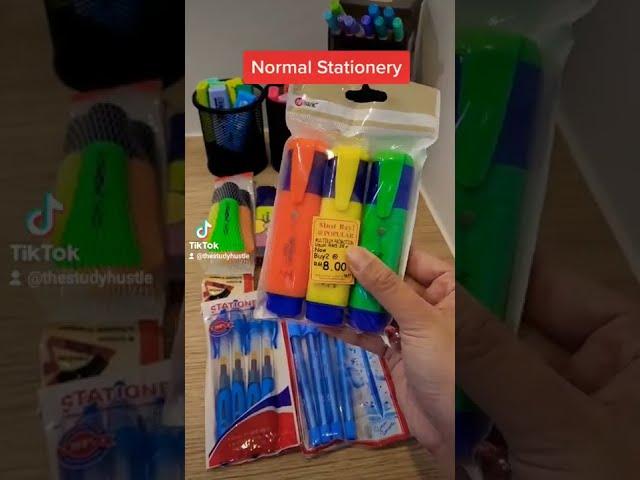 Normal Stationery vs Cute Stationery | ASMR