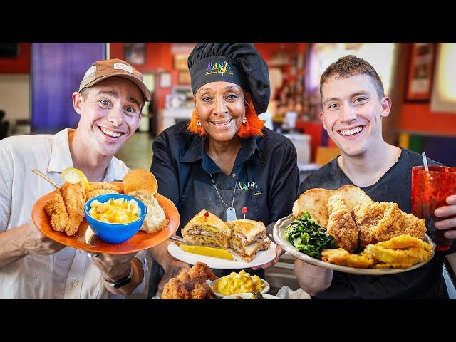 Two Brits try Memphis Soul Food for the first time!