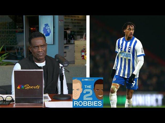 Brighton's Joao Pedro is a 'star in the making' | The 2 Robbies Podcast | NBC Sports