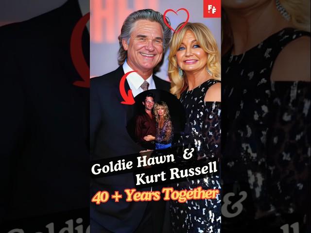 TRUE LOVE STORY: 40 Years and Beyond Goldie Hawn & Kurt Russell !️ #shorts