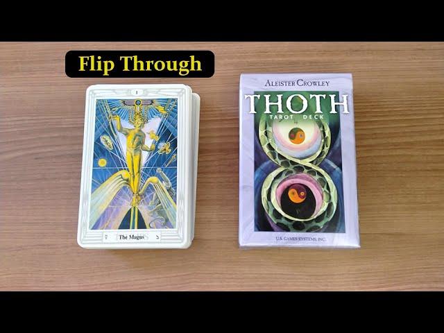 THOTH TAROT DECK - Flip Through