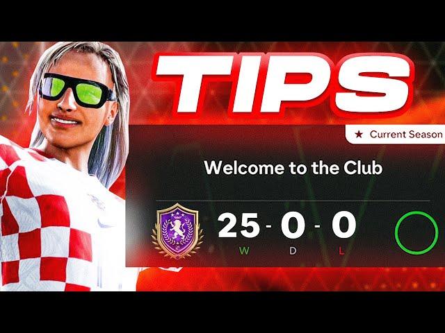 BEST TIPS to WIN every EA FC24 Pro Clubs Game...