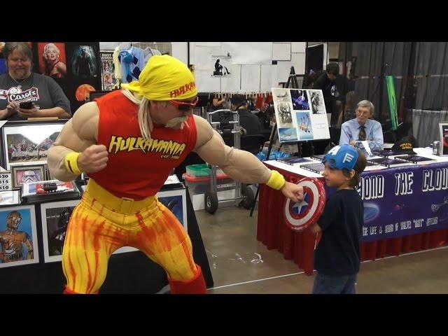 Hulk Hogan Cosplay In Fan Expo Dallas Comic Con