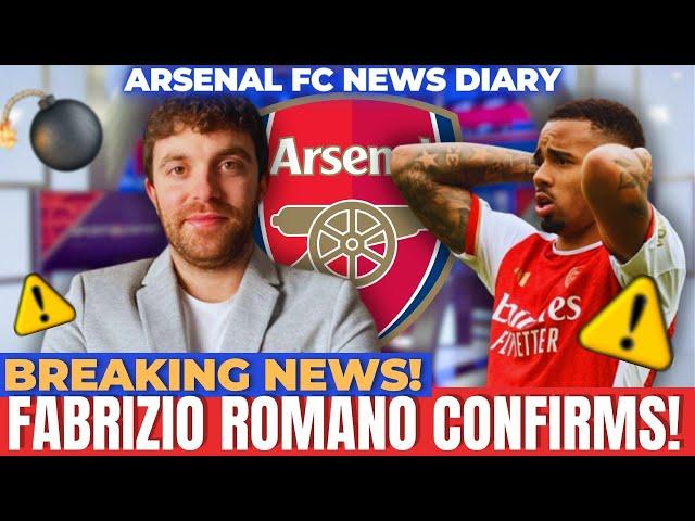 IT IS DECIDED! FABRIZIO ROMANO CONFIRMED!  [ARSENAL FC NEWS DIARY]