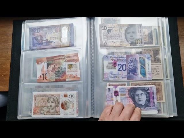 My 2024 Banknotes collection Part 1 no commentary.