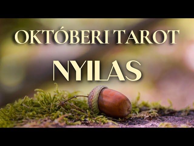 ️ NYILAS – TÖRŐDJ MOST MAGADDAL! // 2024 OKTÓBERI TAROT