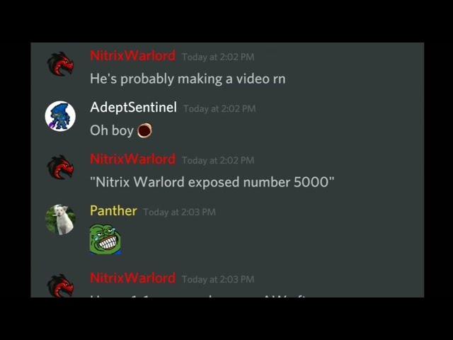 Nitrix Warlord exposed number 5000