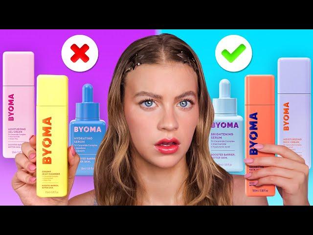 I Bought EVERY Byoma Skincare Product!