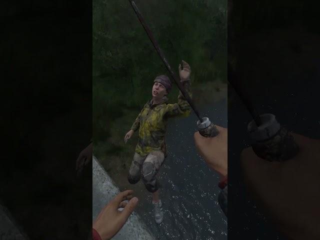 Опустил иностранца на воду #dayz #forestdump
