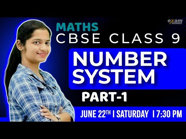 Cbse Class 9 Maths  | Number System | Part 1  | Exam winner