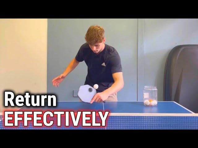 How To Return the Sidespin Serve Tutorial