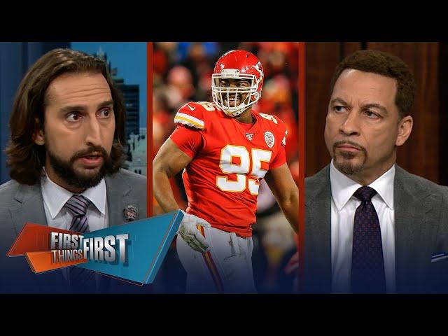 Chris Jones continues holdout as Chiefs begin Week 1 practices | NFL | FIRST THINGS FIRST