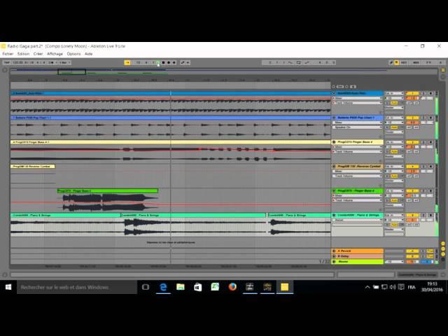 Intro 4 (720p HD) KORG Krome + Roland Quad Capture + Ableton Live 9 Lite