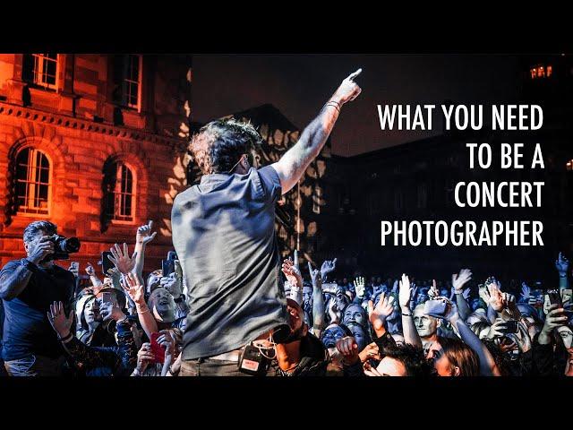 What You NEED To Be A CONCERT PHOTOGRAPHER