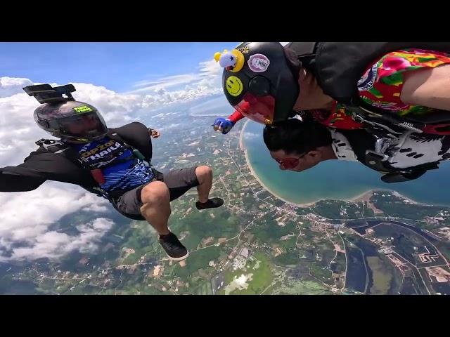 360 Sea view Skydive In Thailand, 13000ft with amazing view, Pattaya - Bangkok, Official site