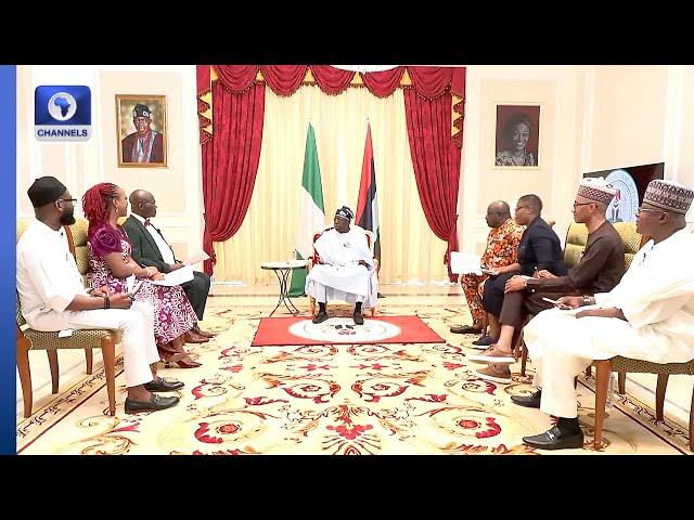 'No Regret Removing Petrol Subsidy', President Tinubu Says In Maiden Media Chat | Live