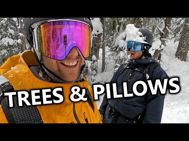 Tree Lines & Powder Pillows Snowboarding Adventure