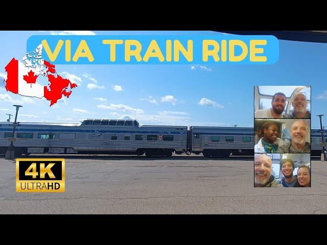 Canadian VIA Train Ride (detailed trip) #train #travel #canada