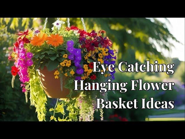 Beautiful Hanging Flower Basket Ideas | Inspiring Garden Decor