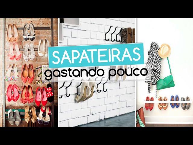 Ideias Criativas para Fazer uma Sapateira ou Organizar seus Sapatos