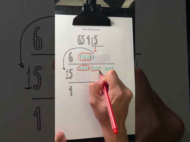 Divisão #matematica #mathematics