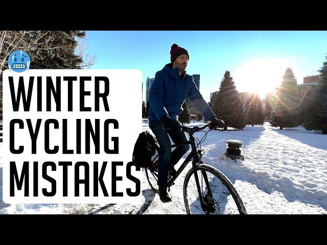 Eight mistakes new winter bike commuters make and how to avoid them