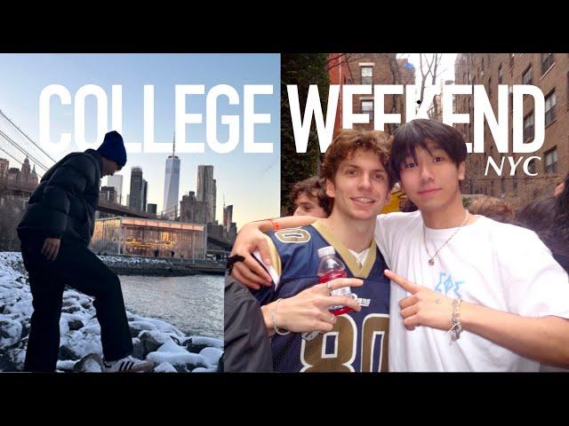 College NYC Weekend in My Life