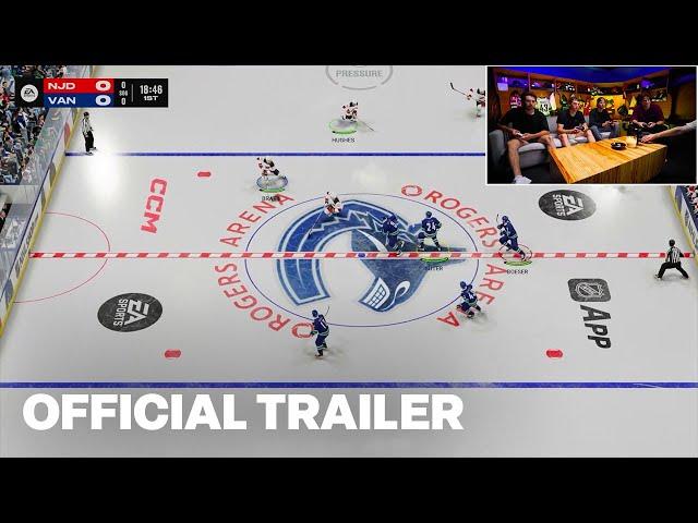 NHL 25 Gameplay First Look Full Game Ft  Nasher & Hughes Brothers