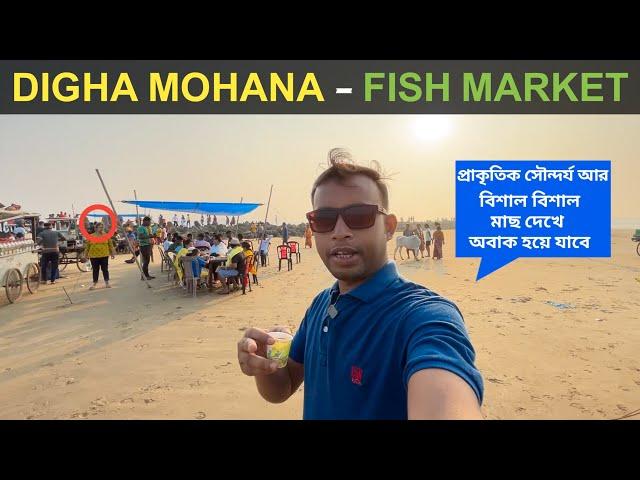 Digha Mohana Beach | Digha Mohona Fish Market | Digha Tour