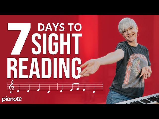 Read Music in 7 Days  (Beginner Piano Lesson with Downloads)