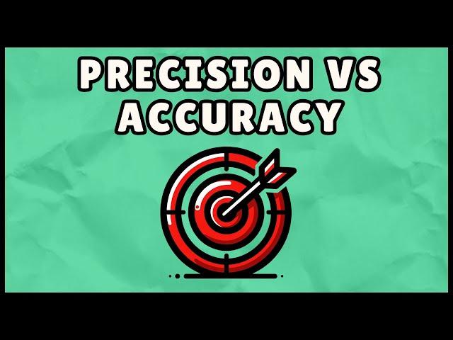 Precision vs Accuracy (Easy Explanation)