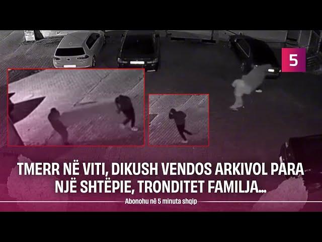 Tmerr në Viti, dikush vendos arkivol para një shtëpie, tronditet familja