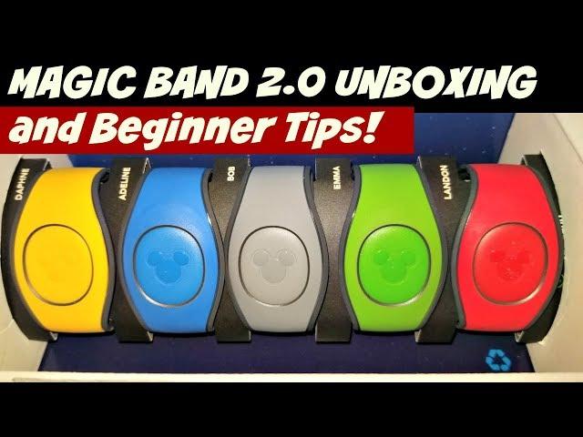 UNBOXING The MAGIC BAND 2.0 | BEGINNER TIPS | Preparing For DISNEY WORLD!