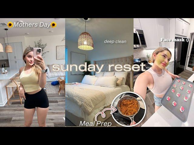 PRODUCTIVE SUNDAY RESET ROUTINE/VLOG | cleaning, restocking, family time