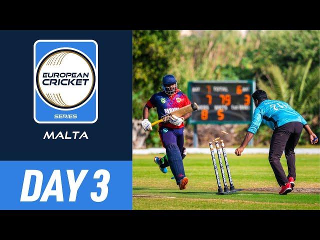  ECS Malta, 2024 | Day 3 | 22 Oct 2024 | T10 Live Cricket | Live European Cricket