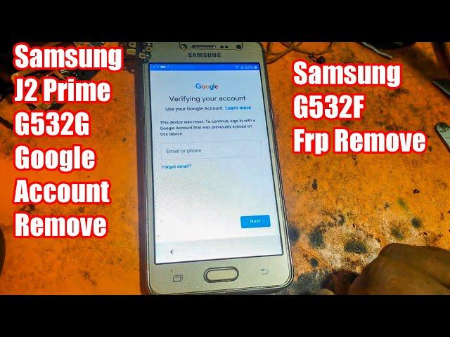 Samsung J2 Prime G532G FRP Google Account Bypass Finally Solution |