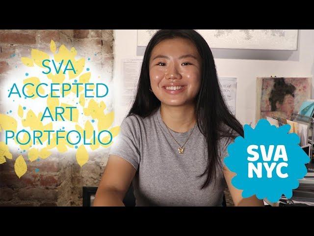 SVA Accepted!!  Art and Design Portfolio for The School of Visual Arts