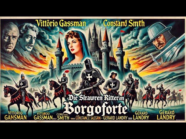 Die schwarzen Ritter von Borgoforte | Abenteuer | Ganzer Film auf Deutsch